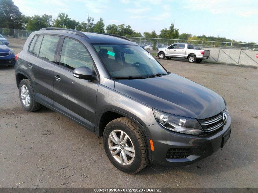 2015 VOLKSWAGEN TIGUAN S - WVGAV7AX5FW597965