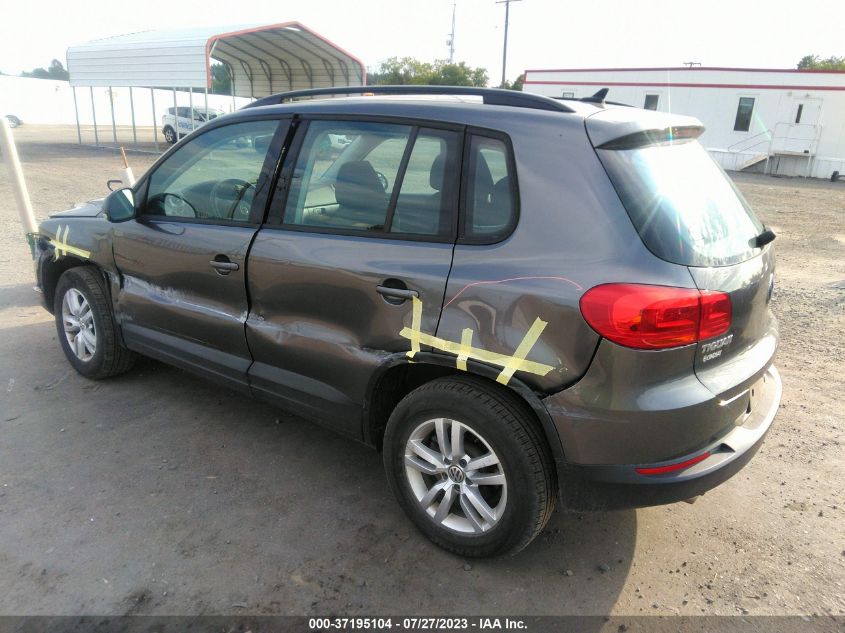 2015 VOLKSWAGEN TIGUAN S - WVGAV7AX5FW597965