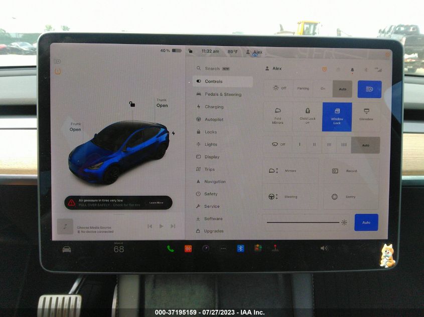 2022 TESLA MODEL Y PERFORMANCE - 7SAYGDEF0NF372243