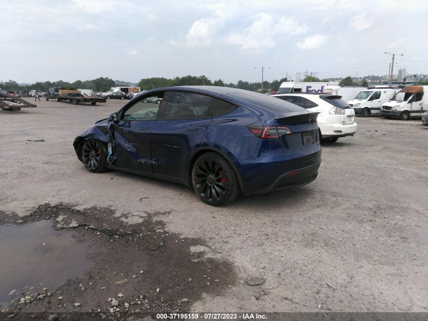 2022 TESLA MODEL Y PERFORMANCE - 7SAYGDEF0NF372243