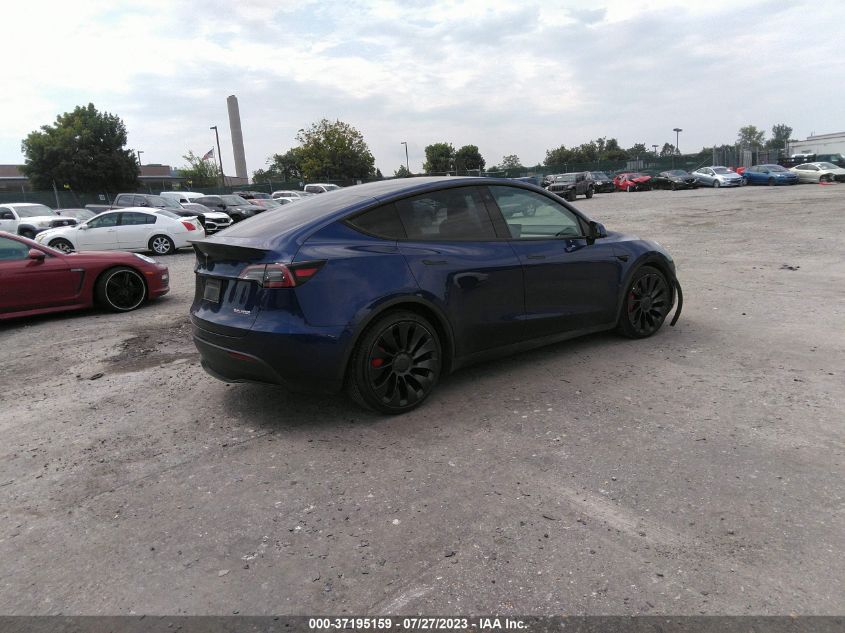 2022 TESLA MODEL Y PERFORMANCE - 7SAYGDEF0NF372243