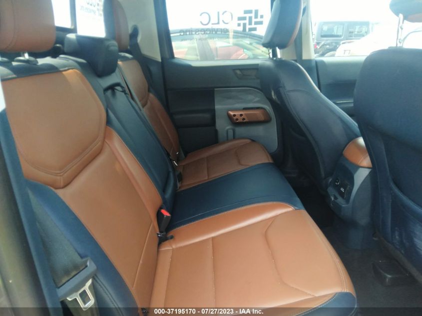 2022 FORD MAVERICK LARIAT - 3FTTW8F98NRA03753