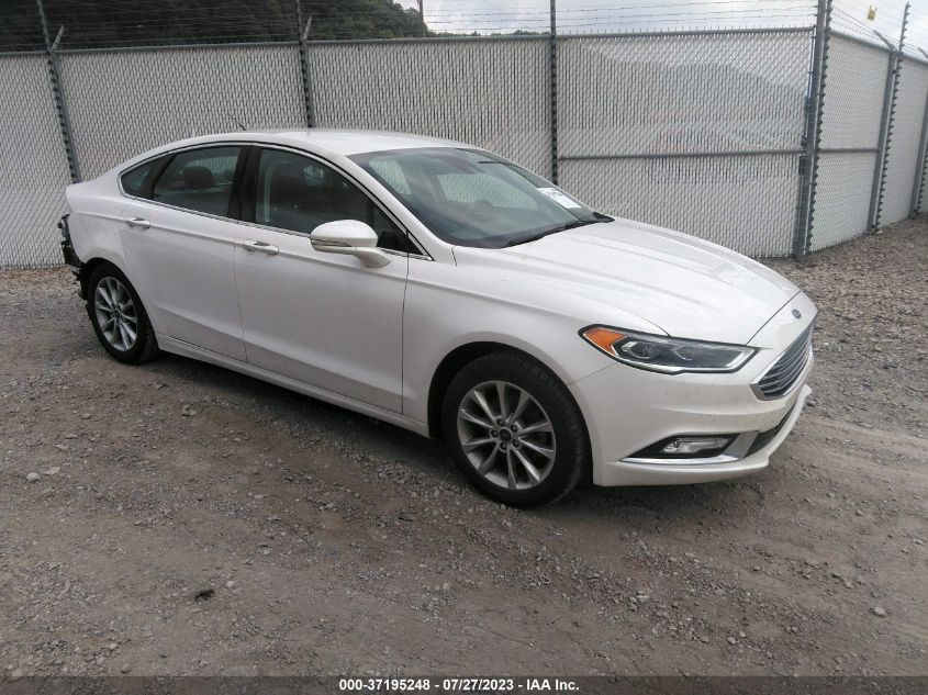 2017 FORD FUSION SE - 3FA6P0HD6HR119458