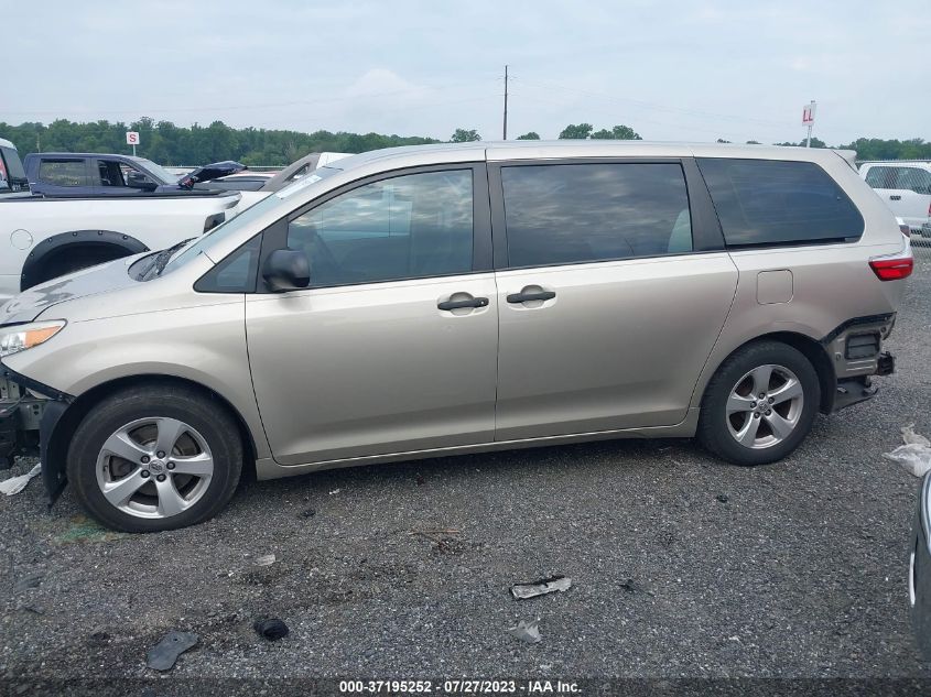 2016 TOYOTA SIENNA L - 5TDZK3DC7GS752535