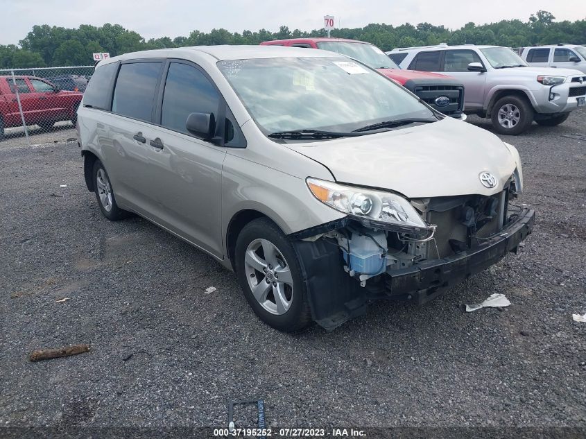 2016 TOYOTA SIENNA L - 5TDZK3DC7GS752535