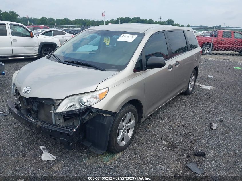 2016 TOYOTA SIENNA L - 5TDZK3DC7GS752535