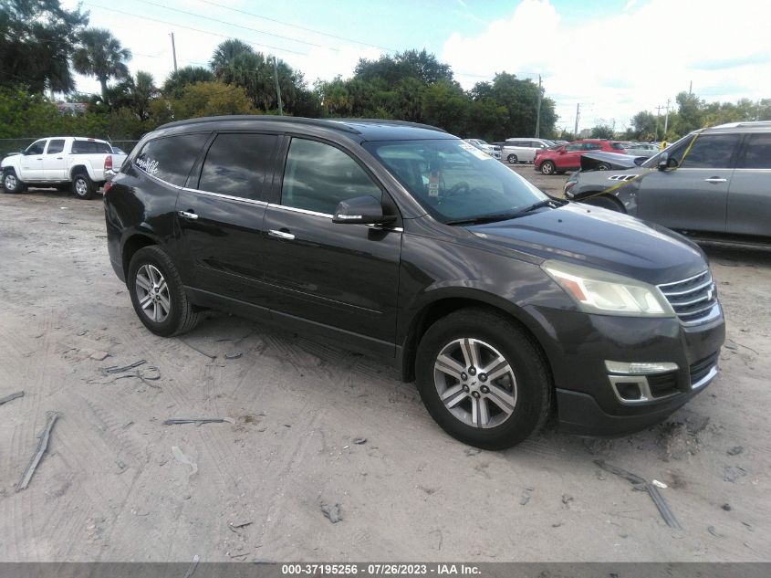 2015 CHEVROLET TRAVERSE LT - 1GNKRHKD3FJ289835