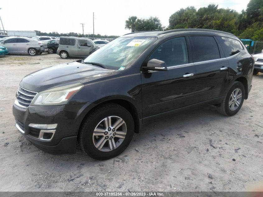 2015 CHEVROLET TRAVERSE LT - 1GNKRHKD3FJ289835