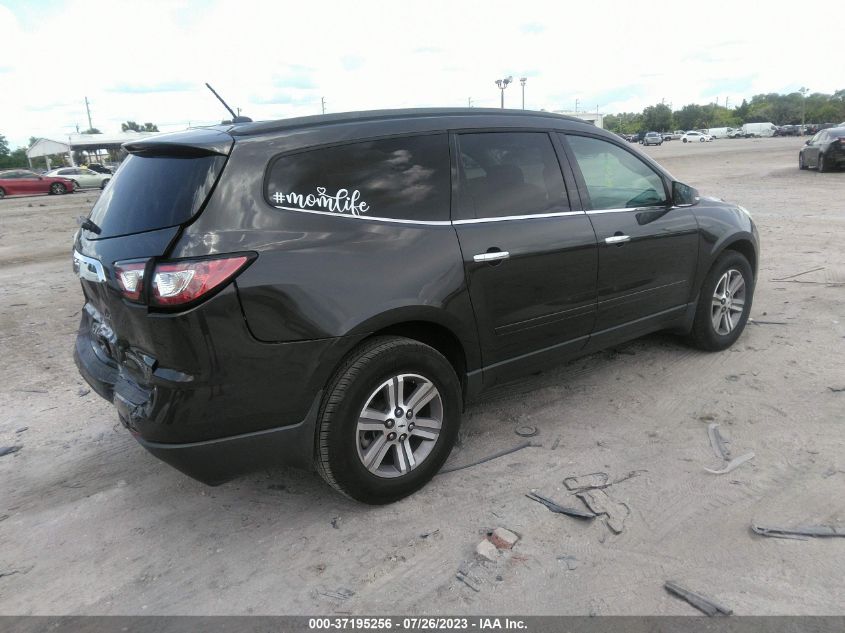 2015 CHEVROLET TRAVERSE LT - 1GNKRHKD3FJ289835