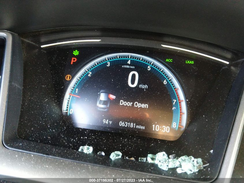 2019 HONDA CIVIC SEDAN EX - 19XFC1F31KE017361