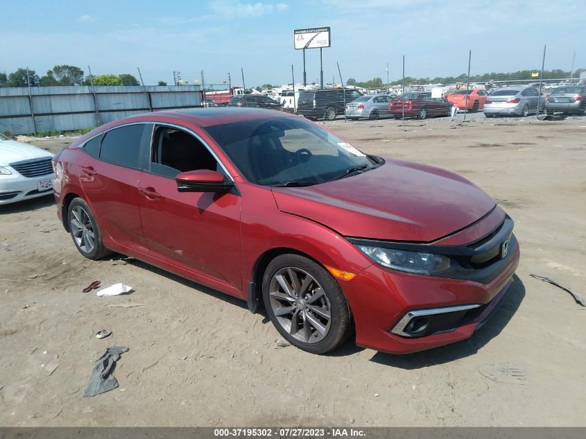 2019 HONDA CIVIC SEDAN EX - 19XFC1F31KE017361