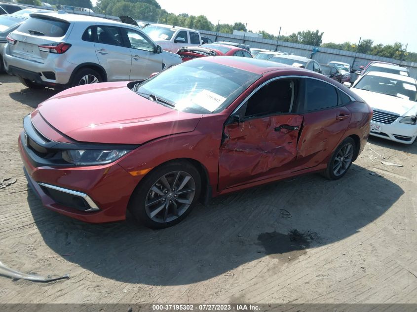 2019 HONDA CIVIC SEDAN EX - 19XFC1F31KE017361