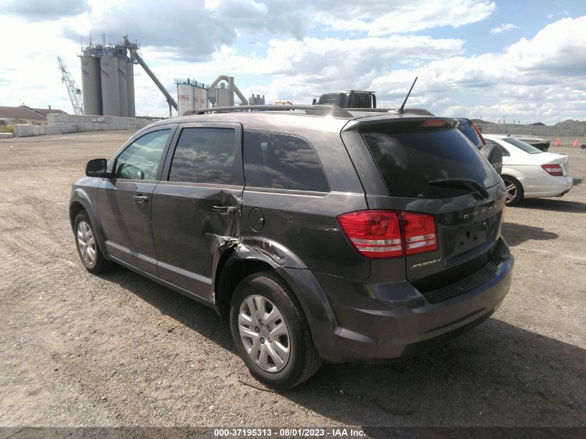 2016 DODGE JOURNEY SE - 3C4PDCAB4GT219156
