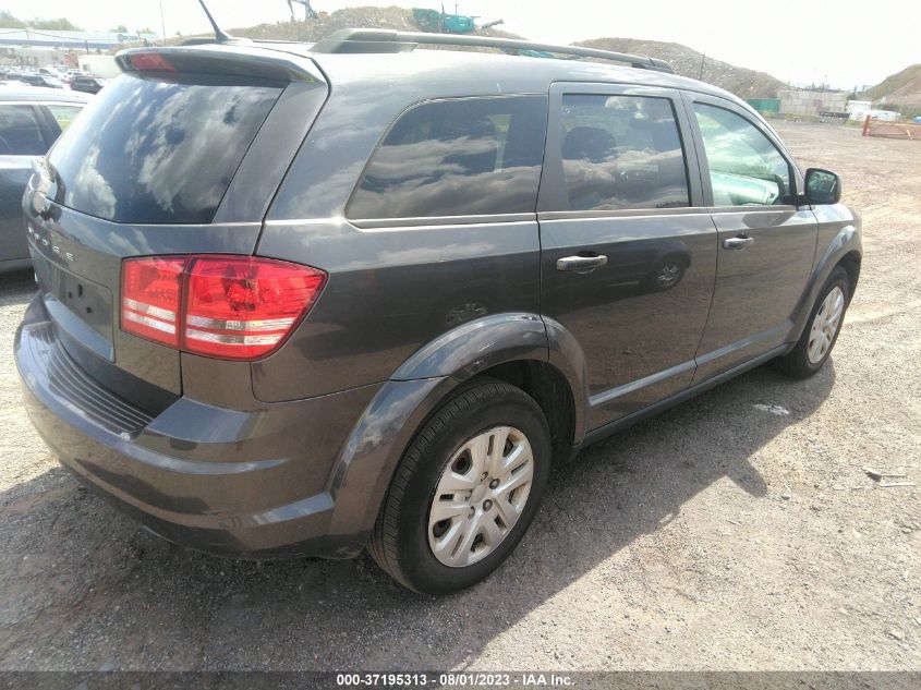 2016 DODGE JOURNEY SE - 3C4PDCAB4GT219156