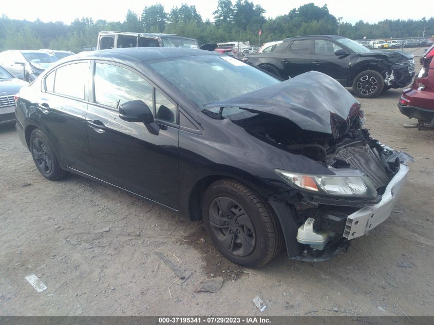 2013 HONDA CIVIC SDN LX - 2HGFB2F54DH512480