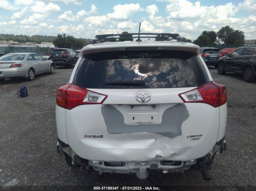 2013 TOYOTA RAV4 LIMITED - 2T3DFREV5DW037457