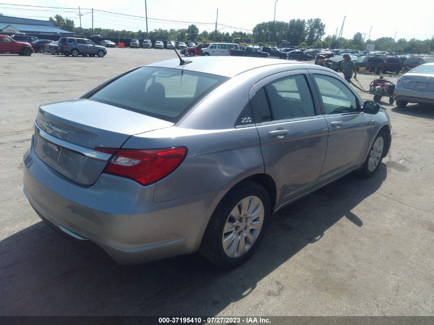 2014 CHRYSLER 200 LX - 1C3CCBAB7EN122496