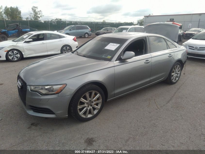 2014 AUDI A6 2.0T PREMIUM PLUS - WAUGFAFC3EN024725