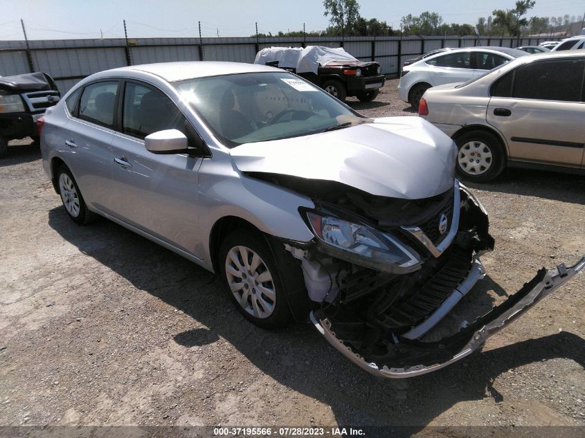 2016 NISSAN SENTRA SR/SL/S/SV/FE+ S - 3N1AB7AP6GL640667