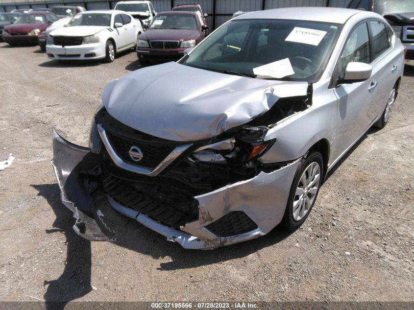 2016 NISSAN SENTRA SR/SL/S/SV/FE+ S - 3N1AB7AP6GL640667