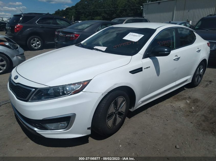 2013 KIA OPTIMA HYBRID LX - KNAGM4AD2D5046916