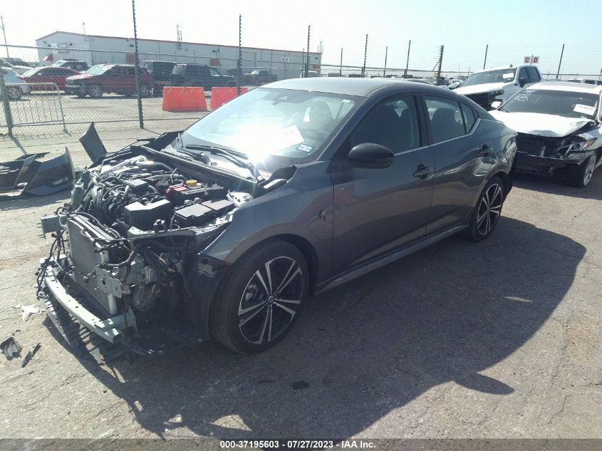 2022 NISSAN SENTRA SR - 3N1AB8DV7NY292734