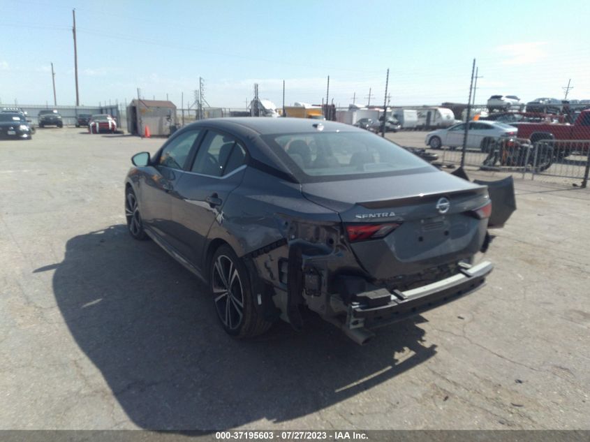 2022 NISSAN SENTRA SR - 3N1AB8DV7NY292734