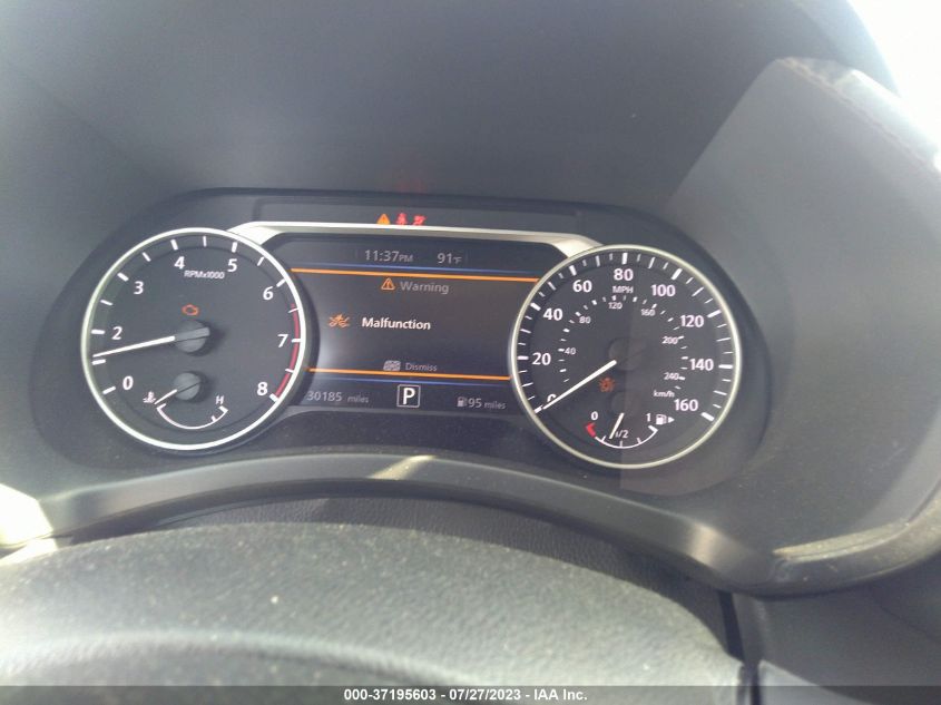 2022 NISSAN SENTRA SR - 3N1AB8DV7NY292734