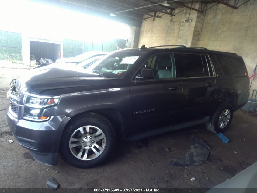 2017 CHEVROLET SUBURBAN LT - 1GNSKHKC3HR110449