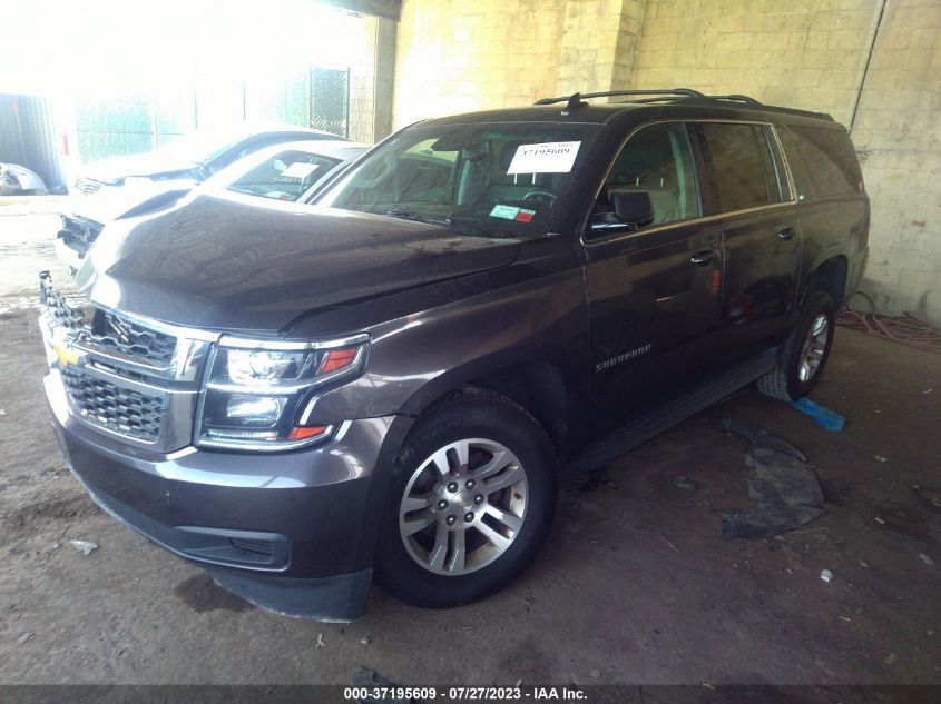 2017 CHEVROLET SUBURBAN LT - 1GNSKHKC3HR110449