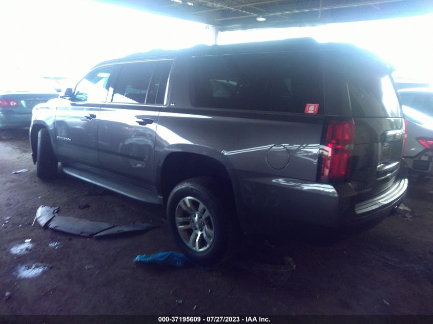 2017 CHEVROLET SUBURBAN LT - 1GNSKHKC3HR110449