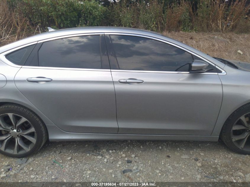 2015 CHRYSLER 200 C - 1C3CCCCB7FN661981