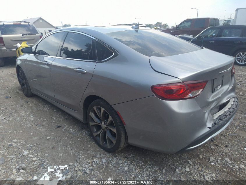 2015 CHRYSLER 200 C - 1C3CCCCB7FN661981