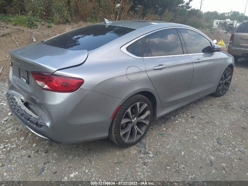 2015 CHRYSLER 200 C - 1C3CCCCB7FN661981