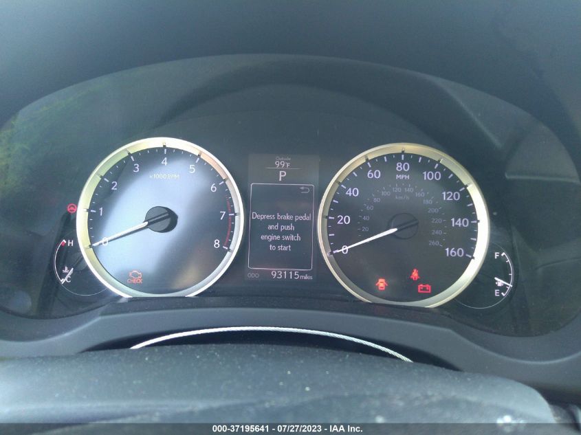 2016 LEXUS IS 300 - JTHCM1D25G5001269