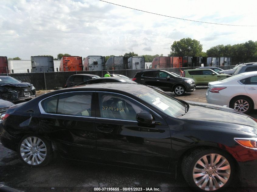 2014 ACURA RLX TECH PKG - JH4KC1F51EC006791