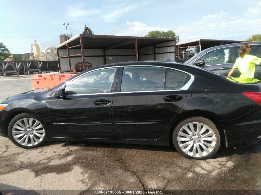 2014 ACURA RLX TECH PKG - JH4KC1F51EC006791