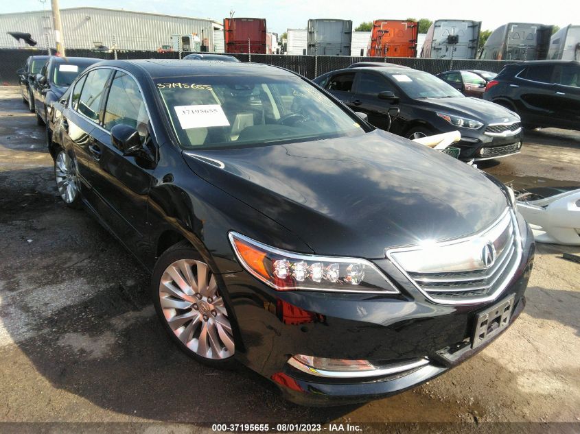 2014 ACURA RLX TECH PKG - JH4KC1F51EC006791