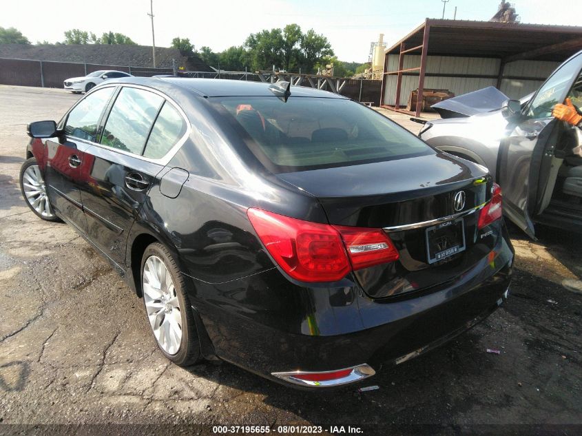 2014 ACURA RLX TECH PKG - JH4KC1F51EC006791