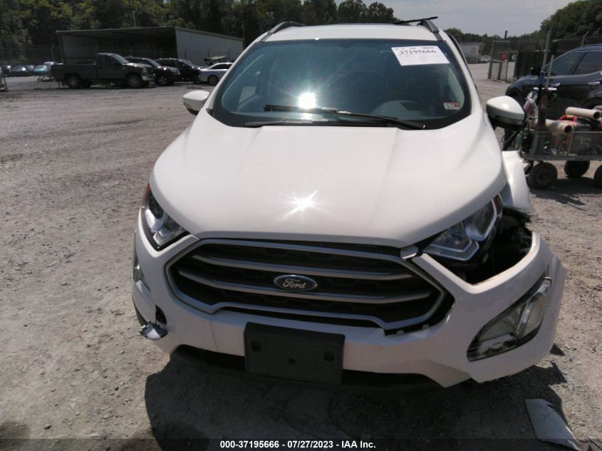 2019 FORD ECOSPORT SE - MAJ6S3GL6KC255359