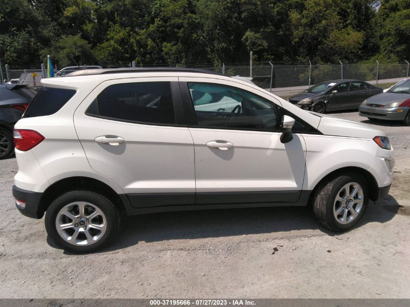 2019 FORD ECOSPORT SE - MAJ6S3GL6KC255359