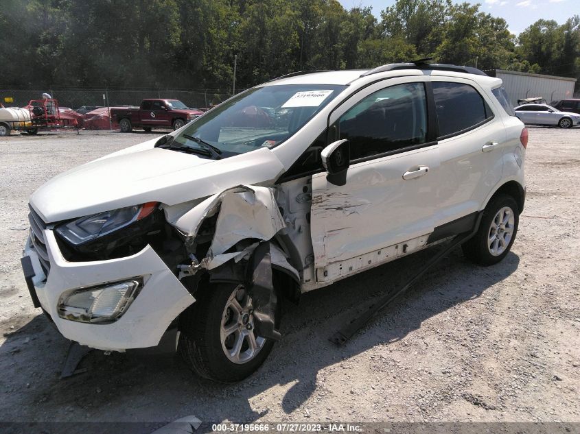 2019 FORD ECOSPORT SE - MAJ6S3GL6KC255359