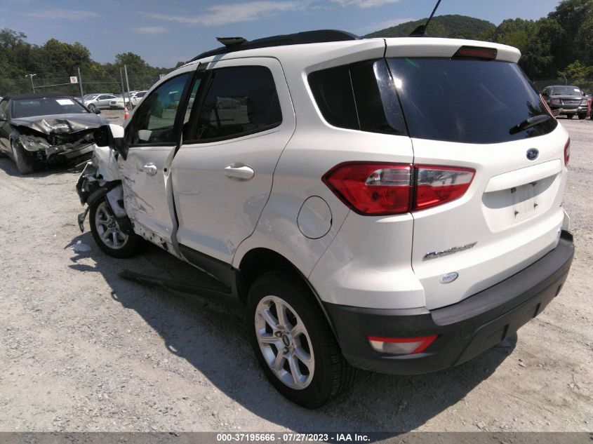 2019 FORD ECOSPORT SE - MAJ6S3GL6KC255359