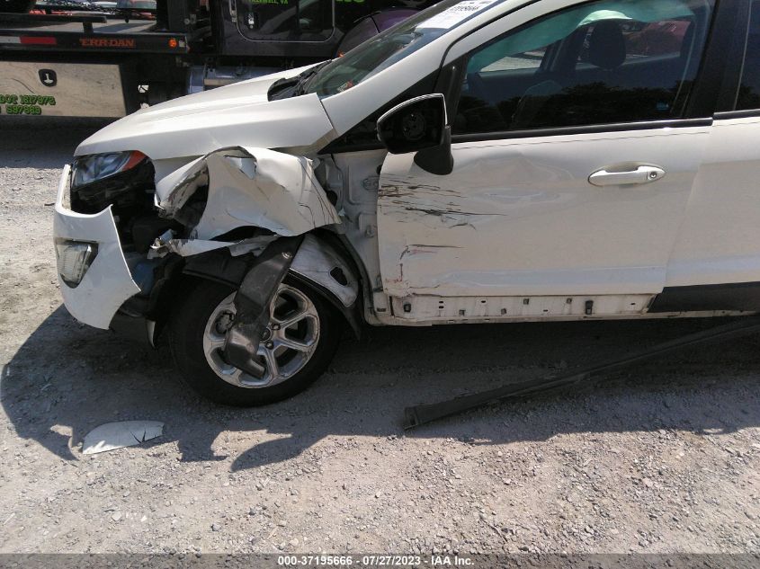 2019 FORD ECOSPORT SE - MAJ6S3GL6KC255359