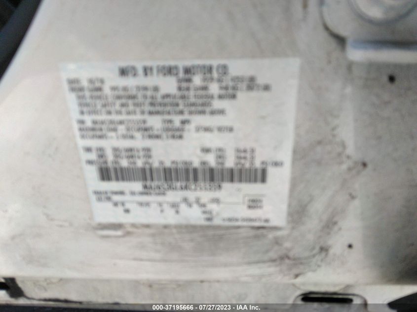 2019 FORD ECOSPORT SE - MAJ6S3GL6KC255359