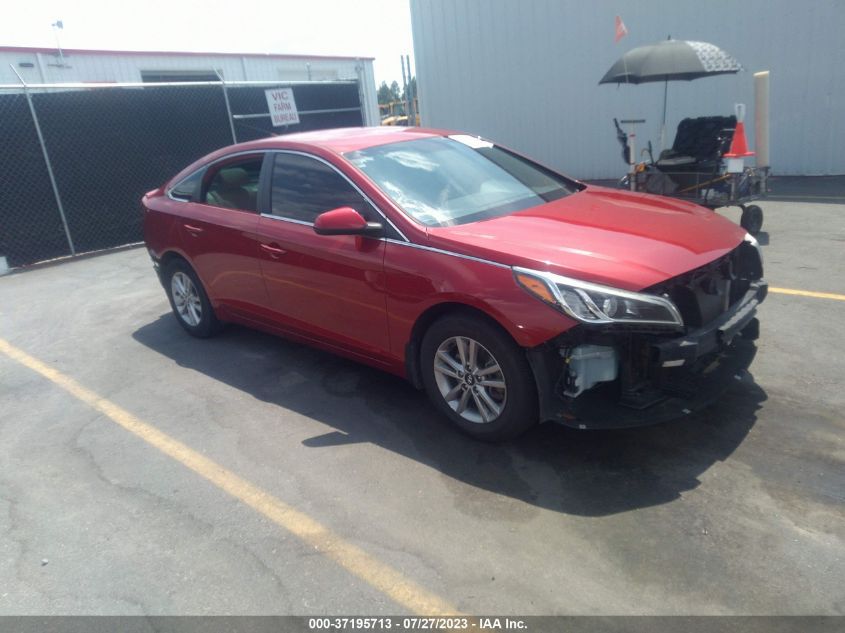 2017 HYUNDAI SONATA SE - 5NPE24AF7HH487626