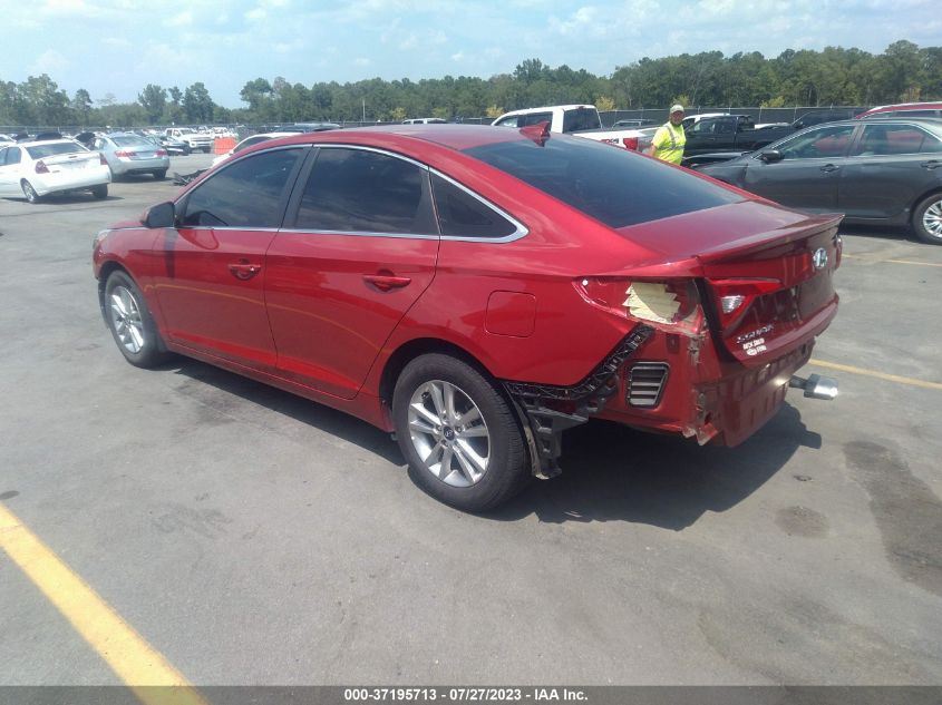 2017 HYUNDAI SONATA SE - 5NPE24AF7HH487626