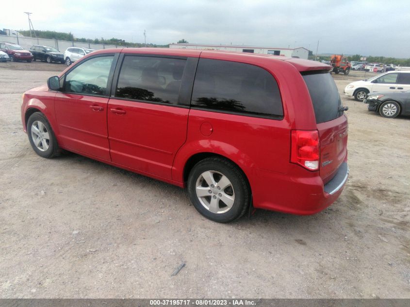 2013 DODGE GRAND CARAVAN SE - 2C4RDGBG1DR741512