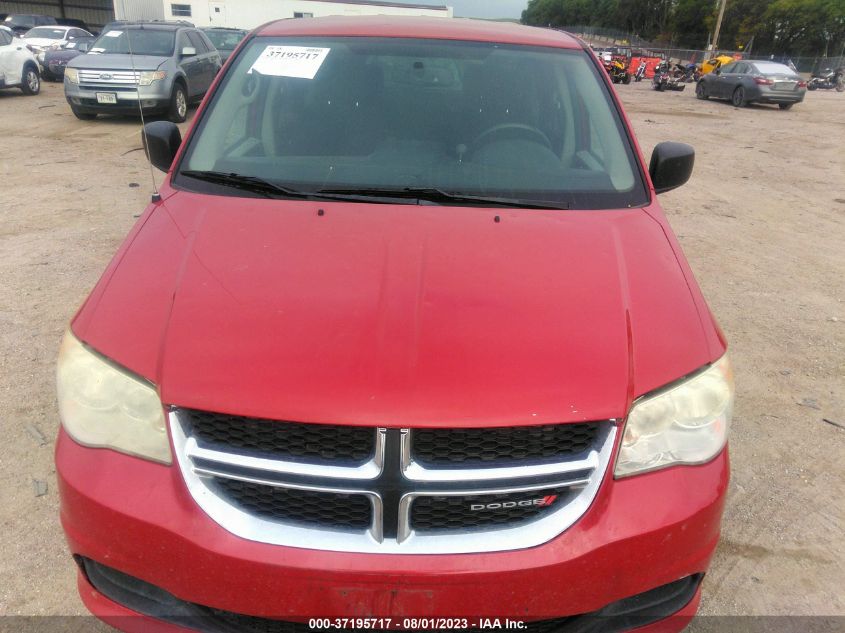 2013 DODGE GRAND CARAVAN SE - 2C4RDGBG1DR741512