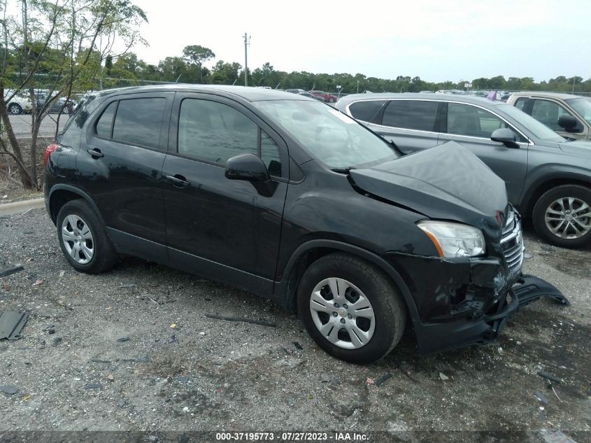 2016 CHEVROLET TRAX LS - KL7CJKSB3GB744157